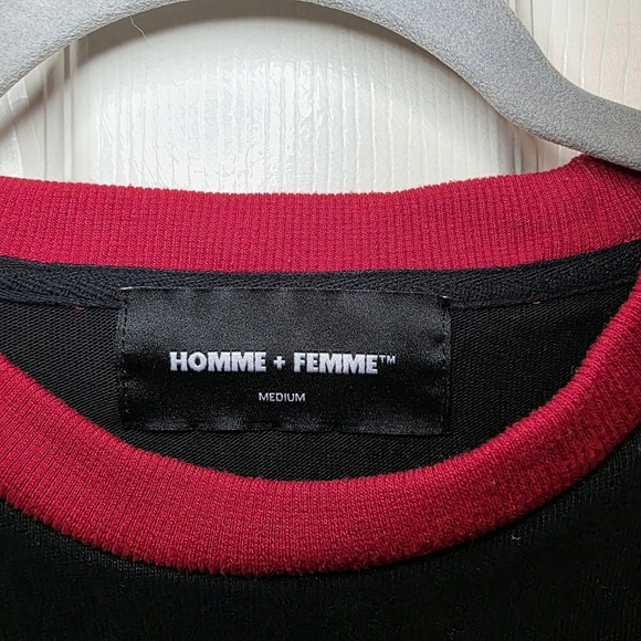 Homme + Femme Men's La Maison De Heavyweight Long Sleeve Shirt Sz M - Picture 9 of 10